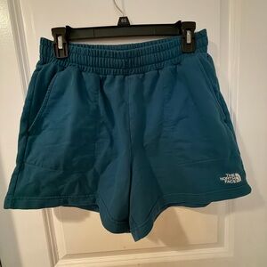 Blue North Face Knit Shorts, Size M